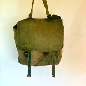 Vintage WW2 era british military shoulder bag